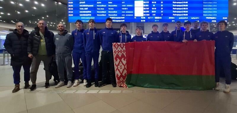 Мужская сборная U-18 отправилась в Казахстан на международный турнир AiRom CUP