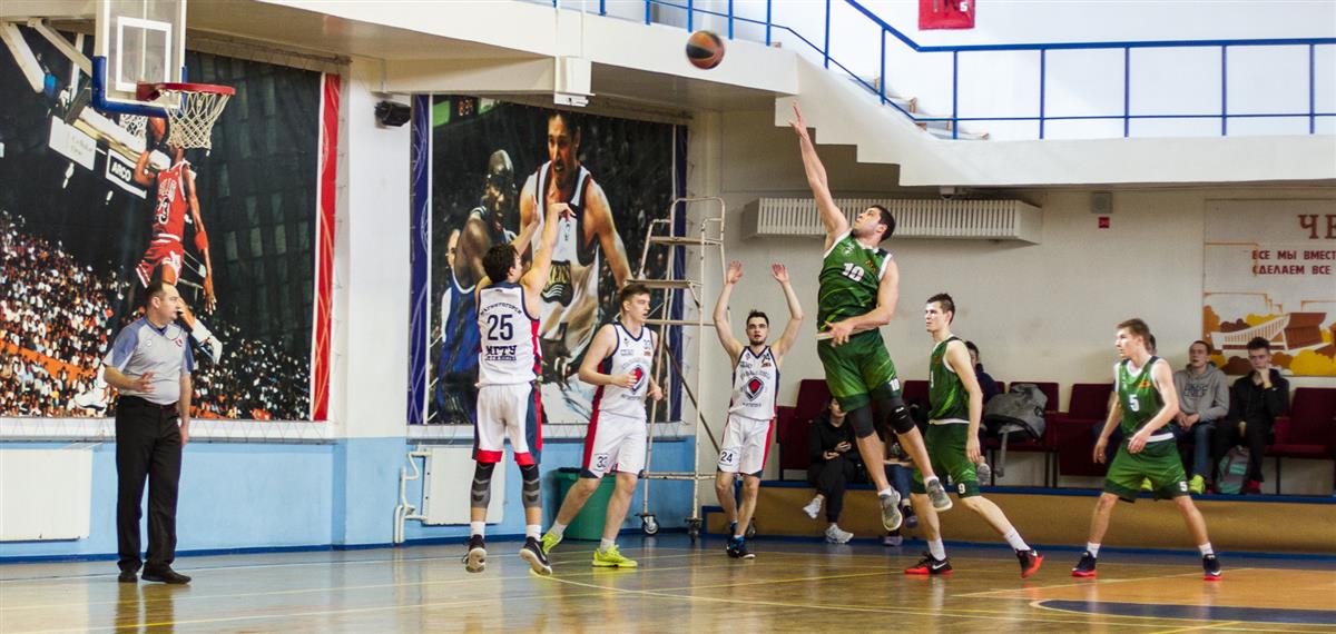 Финал соревнований по баскетболу в зачет Универсиады Челябинской области